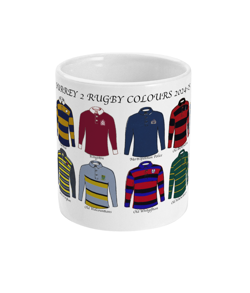 RFU Surrey 2 - Rugby Colours 2024/25