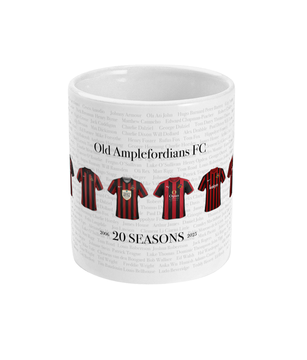 OAFC 20 Anniversary Mug